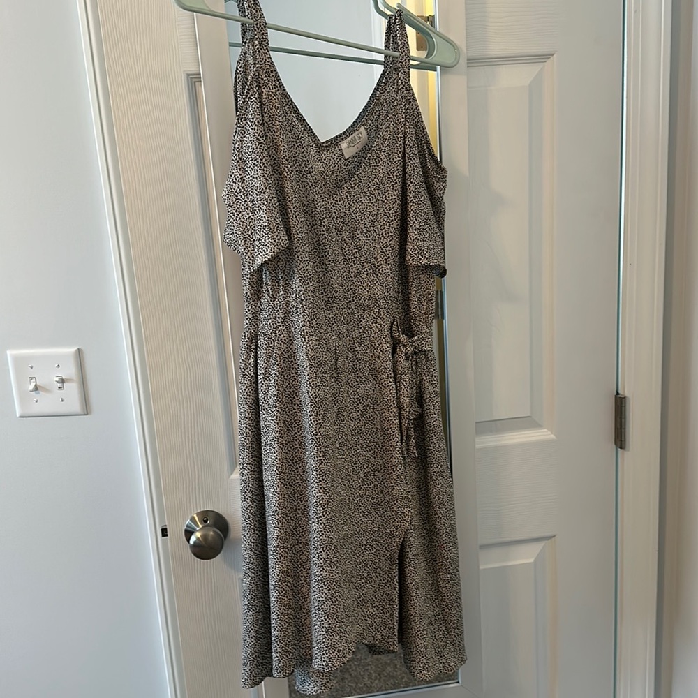 Cheetah print dress